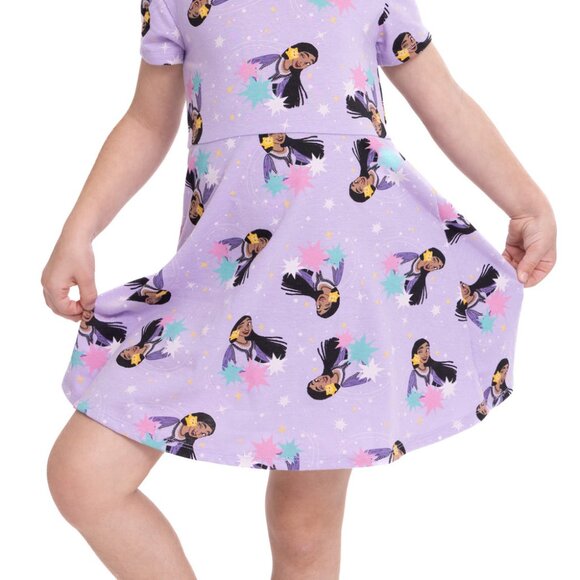 Disney Wish Toddler Girl Print Skater Dress, Sizes 2T-3T - NWT - Picture 4 of 4